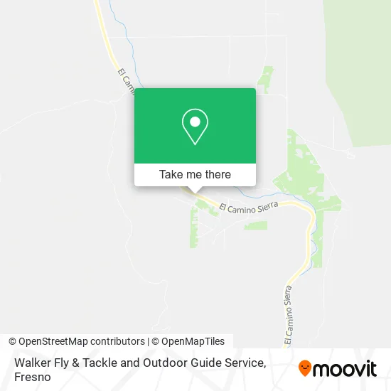 Walker Fly & Tackle and Outdoor Guide Service map