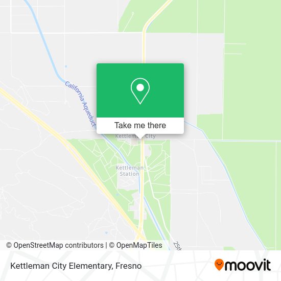 Mapa de Kettleman City Elementary