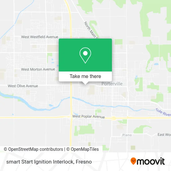 smart Start Ignition Interlock map
