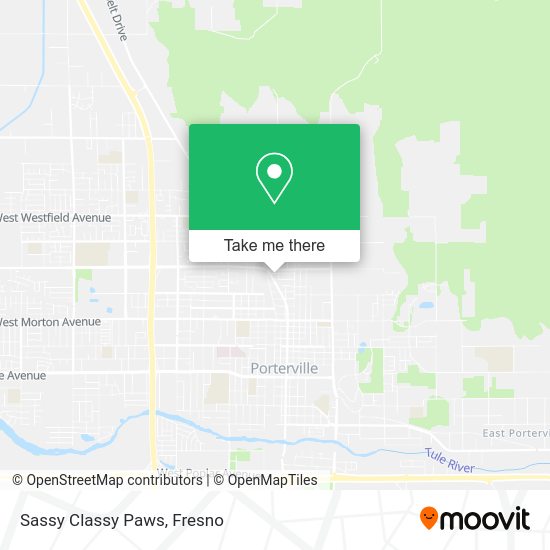 Mapa de Sassy Classy Paws