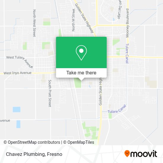 Mapa de Chavez Plumbing