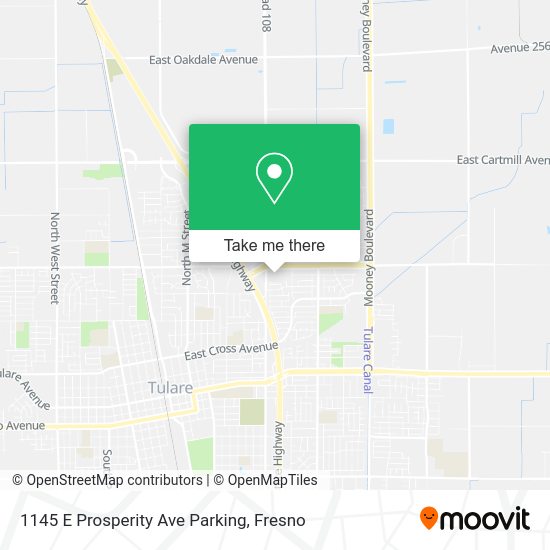 1145 E Prosperity Ave Parking map