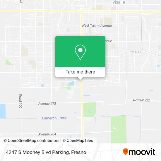 4247 S Mooney Blvd Parking map