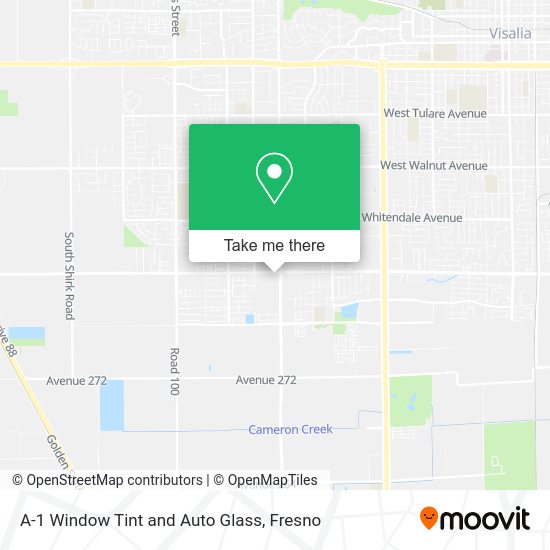 A-1 Window Tint and Auto Glass map