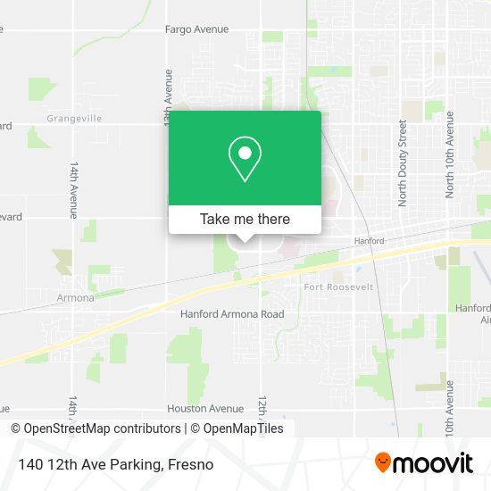 Mapa de 140 12th Ave Parking