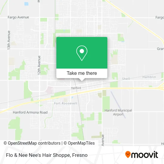 Mapa de Flo & Nee Nee's Hair Shoppe