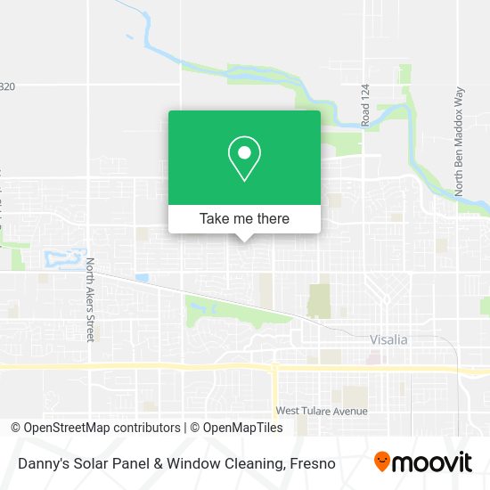 Danny's Solar Panel & Window Cleaning map