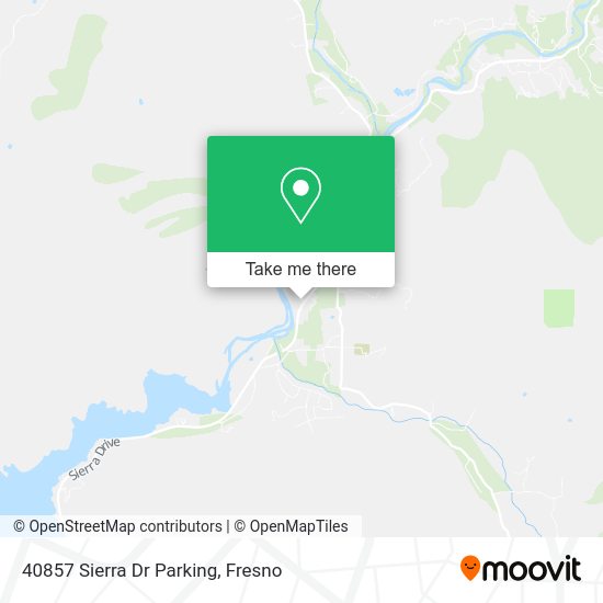 Mapa de 40857 Sierra Dr Parking