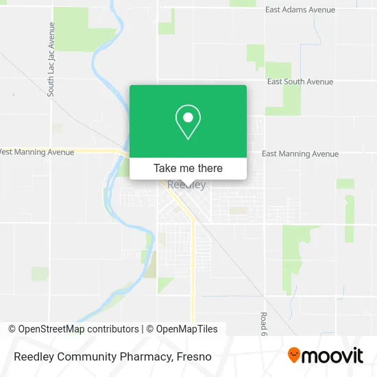 Reedley Community Pharmacy map