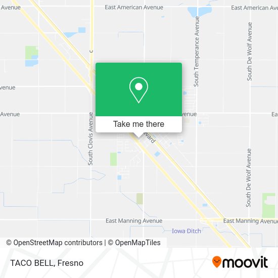 Mapa de TACO BELL