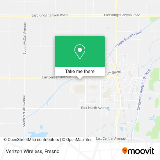 Verizon Wireless map
