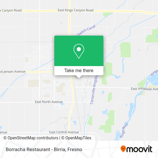 Borracha Restaurant - Birria map