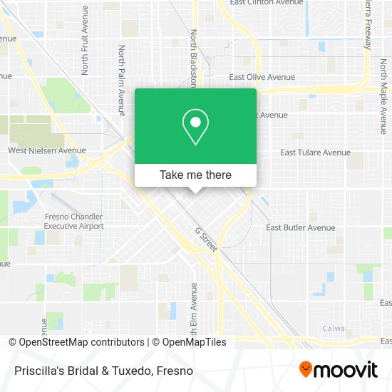 Mapa de Priscilla's Bridal & Tuxedo