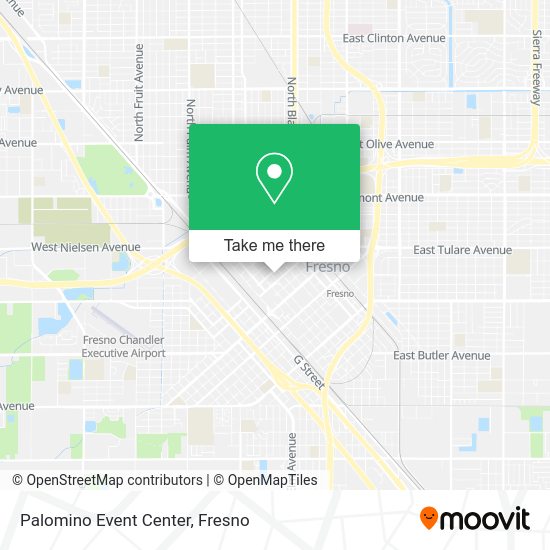 Palomino Event Center map
