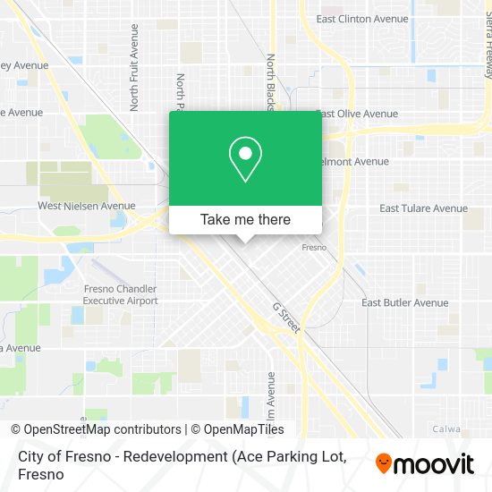 City of Fresno - Redevelopment map