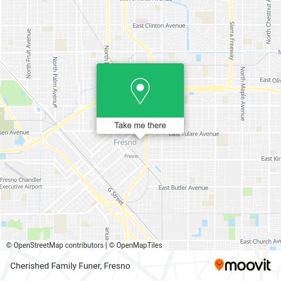 Cherished Family Funer map