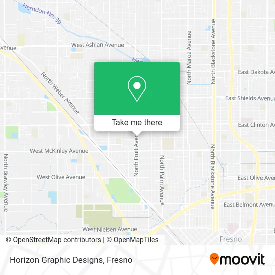 Mapa de Horizon Graphic Designs