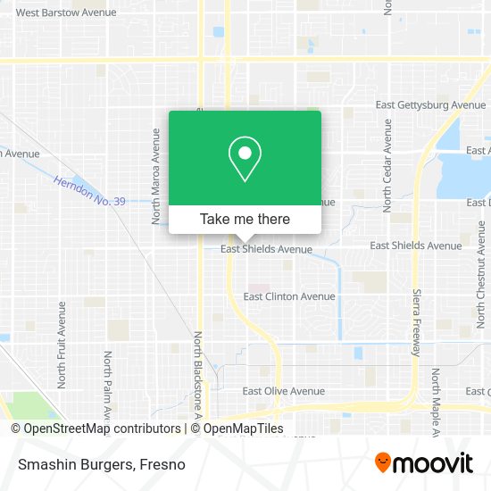 Mapa de Smashin Burgers