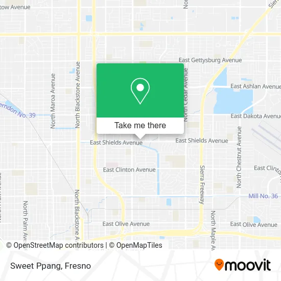 Mapa de Sweet Ppang