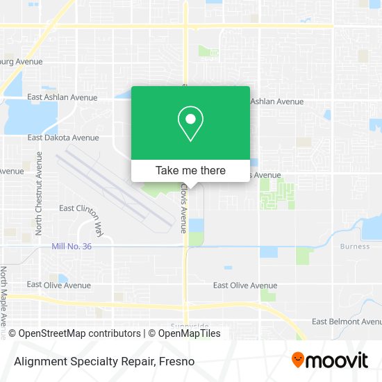Mapa de Alignment Specialty Repair
