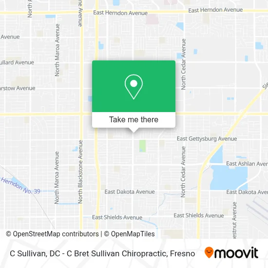 C Sullivan, DC - C Bret Sullivan Chiropractic map