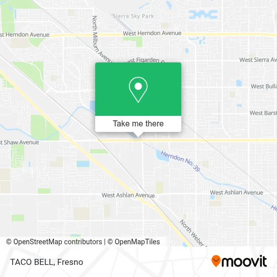 TACO BELL map