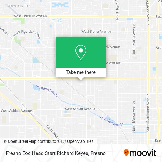 Fresno Eoc Head Start Richard Keyes map