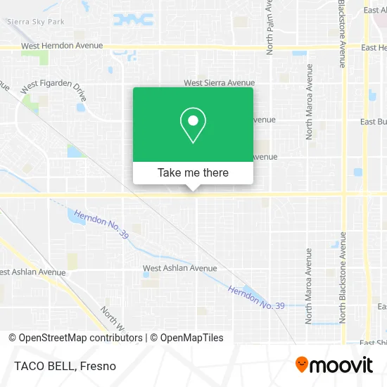 TACO BELL map