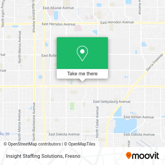 Insight Staffing Solutions map