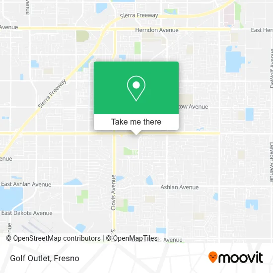 Golf Outlet map