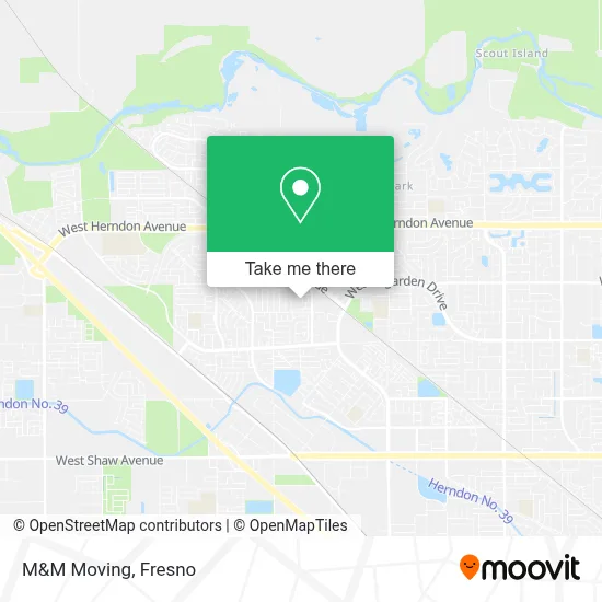M&M Moving map