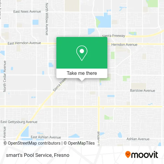 Mapa de smart's Pool Service