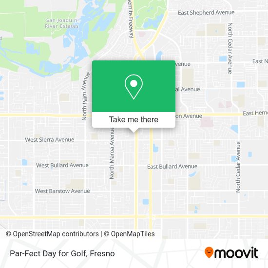 Par-Fect Day for Golf map