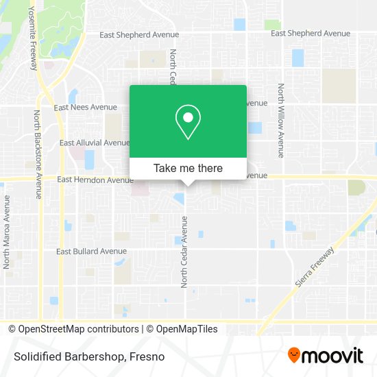Solidified Barbershop map