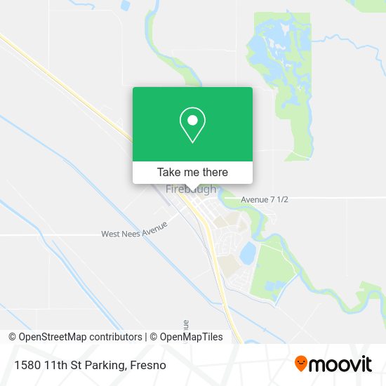 1580 11th St Parking map