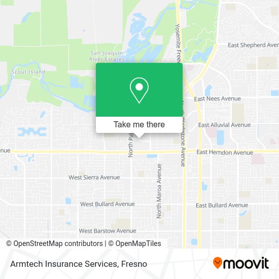 Armtech Insurance Services map