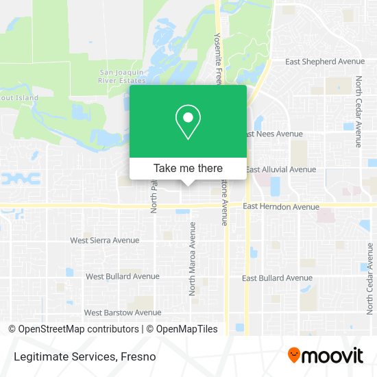 Mapa de Legitimate Services