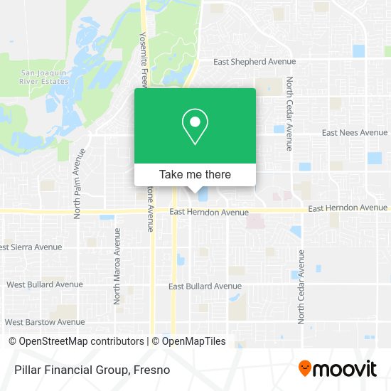 Pillar Financial Group map