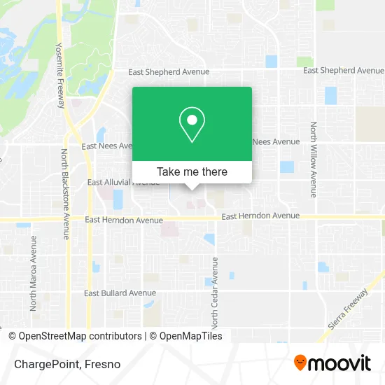 ChargePoint map