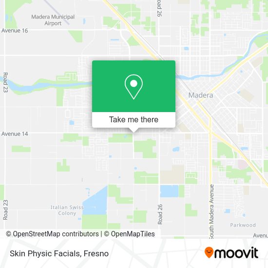 Skin Physic Facials map
