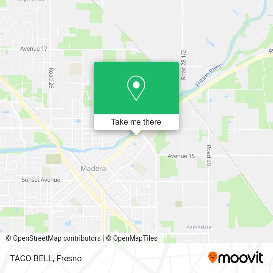 TACO BELL map