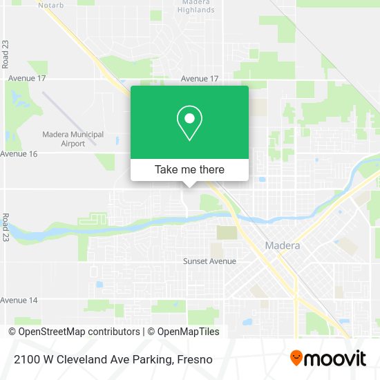 Mapa de 2100 W Cleveland Ave Parking