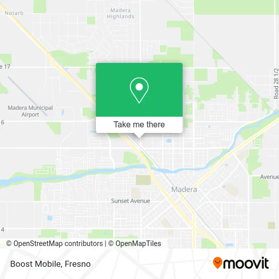 Boost Mobile map