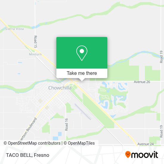 TACO BELL map