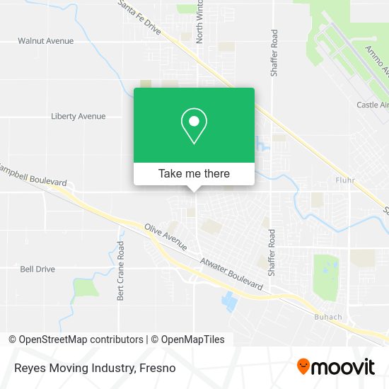 Mapa de Reyes Moving Industry