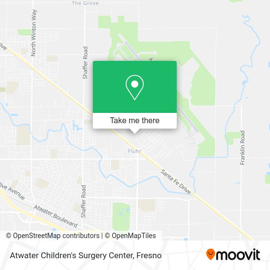 Mapa de Atwater Children's Surgery Center