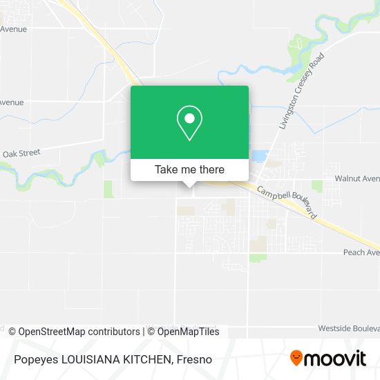 Popeyes LOUISIANA KITCHEN map
