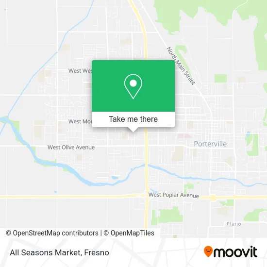 All Seasons Market map