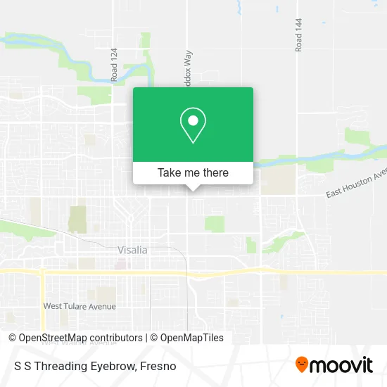 S S Threading Eyebrow map