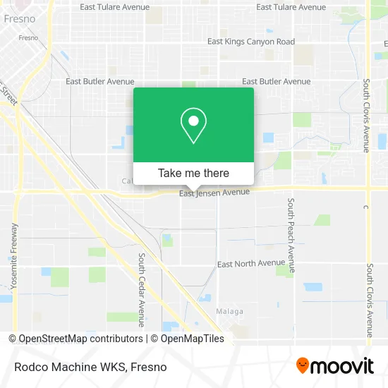 Rodco Machine WKS map